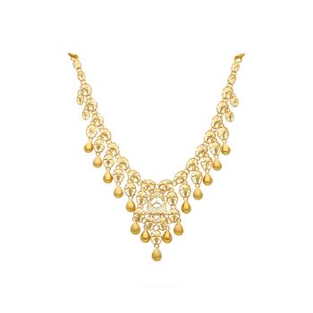  22KT Gold Fancy Necklace