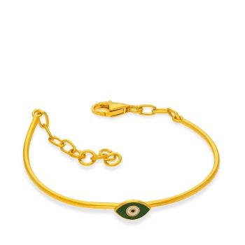 Gold Evil Eye Bracelet For Kids