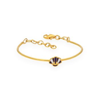 Gold Shell Bracelet for Kids.