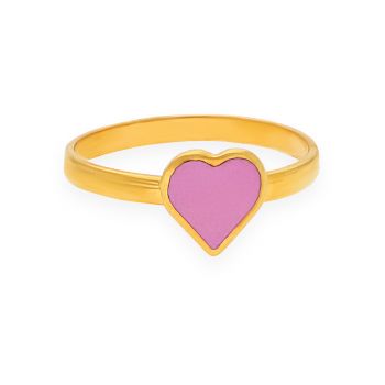 Heart Gold ring For Kids