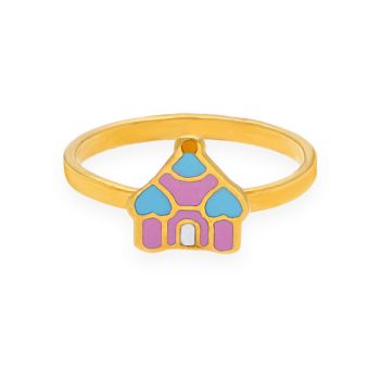 House Gold Ring For Kids