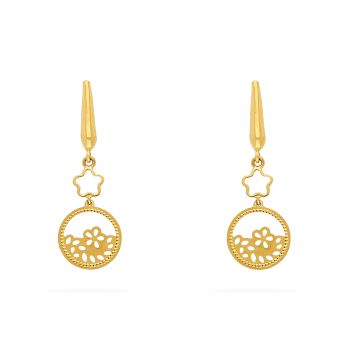 Simple Gold Earrings For Women