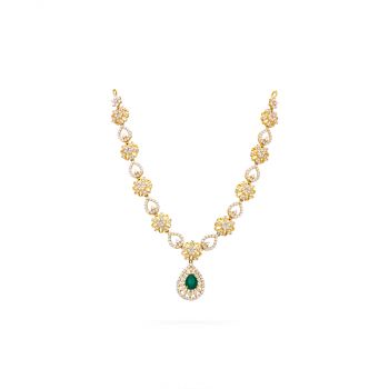  Green Stone Necklace for women