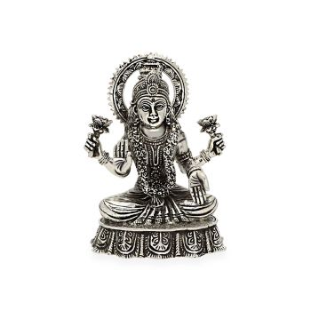 Lord Lakshmi Silver Idol