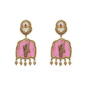 Lakusila Tombs Temple Earrings