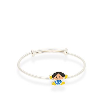 Silver Girl  Enamel Kadas For Kids