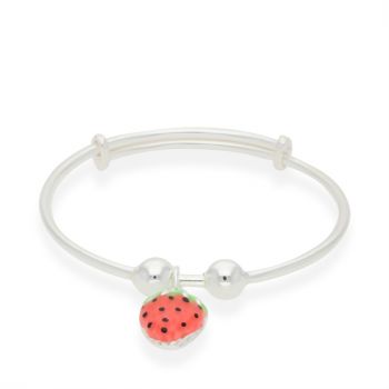 Silver Strawberry Kadas For Kids 