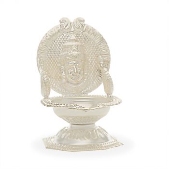 Divine Pure Silver Kamakshi Deepam