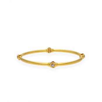 Stone Gold Bangle