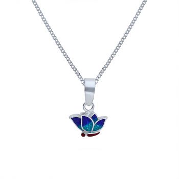 Butterfly silver pendent