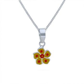 Flower Silver Pendent