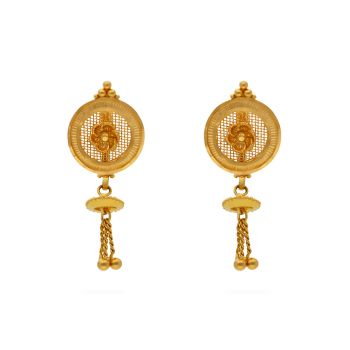 Gold Hanging Earrings For Women