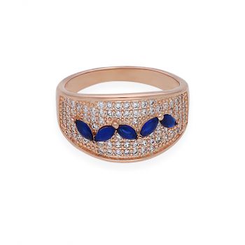 Marquise Blue Sapphire Ring