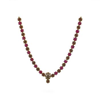 Gold Antique Necklace For Women