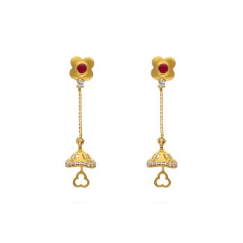 The Fragrant Love Drop Earrings