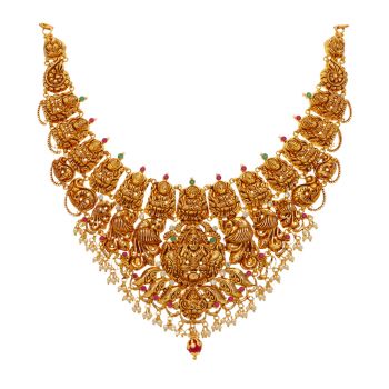 Antique Lakshmi Gold Choker