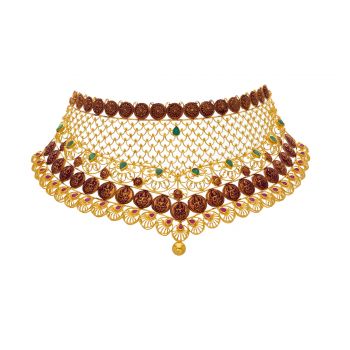 Effortless Glamour: Complete Your Look with a Gold Choker