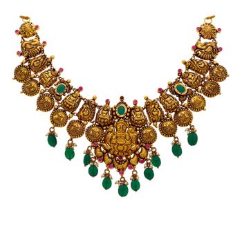 Eternal Gleam: Captivating Antique Gold Necklace Styles