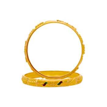 Radiance Royale: High-End Gold Bangle Series