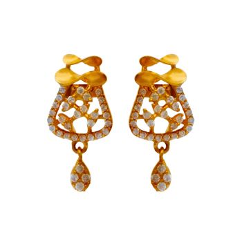 Twisted Gold Earrings – Modern & Elegant