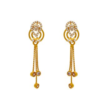 Timeless Gold Drop Earrings – Perfect for Every Occasion