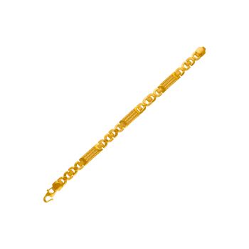 Golden Legacy: 22-Carat Men's Bracelet