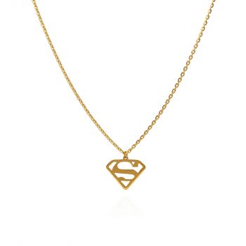 Superman Gold Necklace