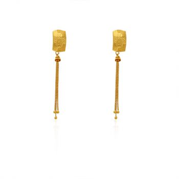 Simple Golden Earrings