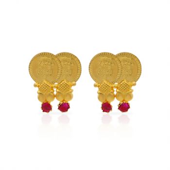 Sublime Signity Golden Earrings