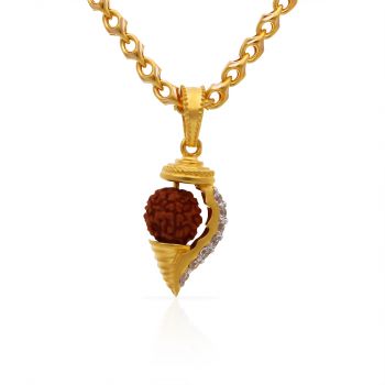 Gold Amrutha Pendant