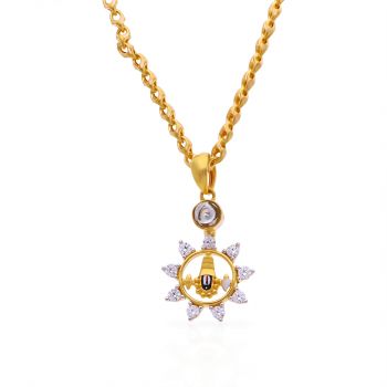 Lord Jagannath Gold Pendant