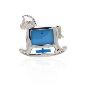 Silver Horse Photo Frame