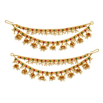 Champaswaralu Charisma: Radiant Gold Adornments