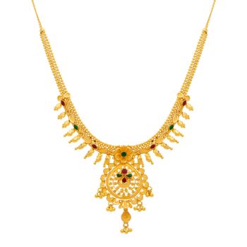 Luxurious Luster Gold Necklace