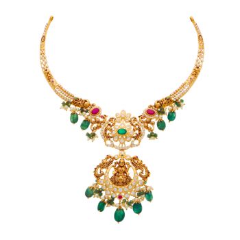 Antique Radiance Kante Necklace