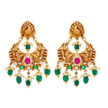 Exquisite Chandbali Earrings