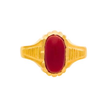 Radiant Splendor: The Gold CORAL Ring Essence