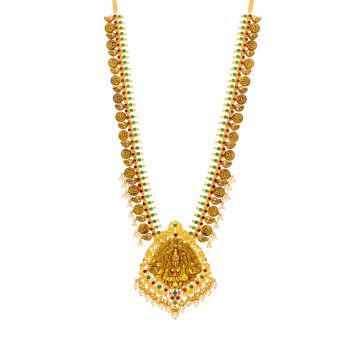 Traditionally Radiant 22KT Gold Haaram