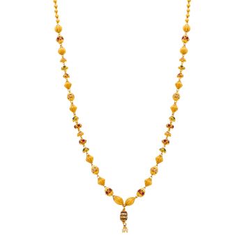 Gold Radiant Tiered Necklace