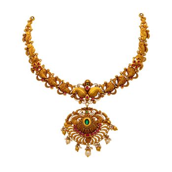 Timeless Elegance: Antique Gold Necklace