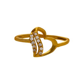 Love’s Embrace Heart Finger Ring 