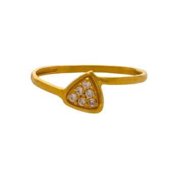 Light Weight Geometric Shape Ring - Naina Collection