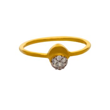 Simple Radiance Finger Ring